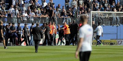 Olympique Lyon maçı yarıda kaldı