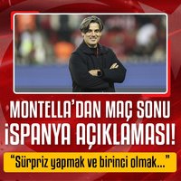 Montella: İspanya'yı mağlup etmeyi...