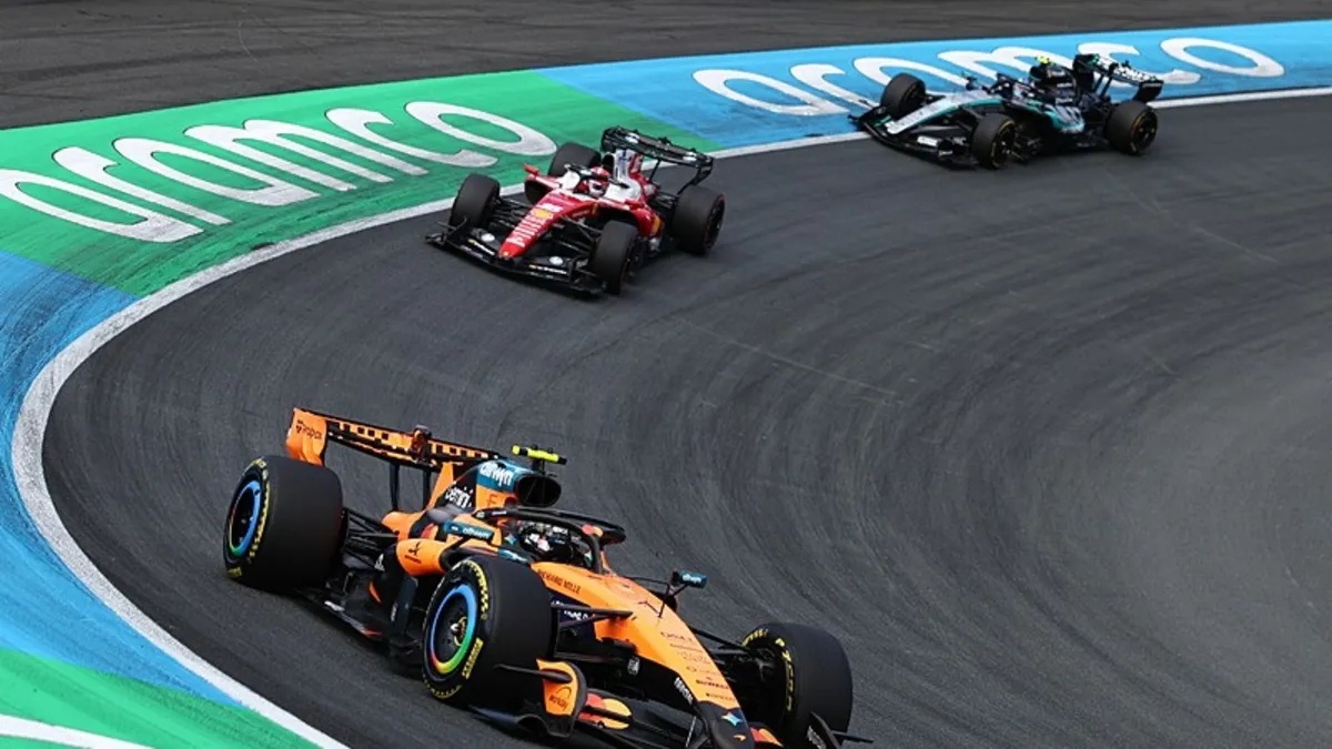 Hollanda GP'de zafer Lando Norris'in!