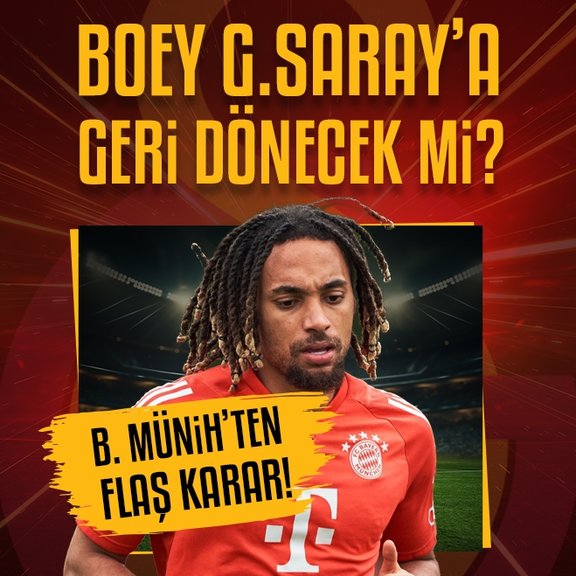 TRANSFER HABERLERİ | Sacha Boey Galatasaray’a geri dönecek mi? Bayern Münih’ten flaş karar!