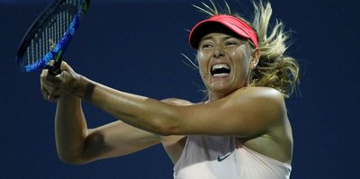 Sharapova'ya sakatlık engeli