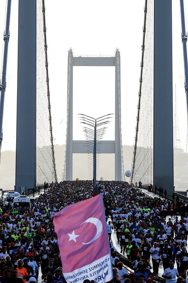 Vodafone İstanbul Maratonu’ndan renkli kareler!