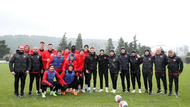 Ümit Milli Takım Norveç maçı hazırlıklarına başladı