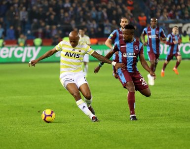 Trabzonspor Fenerbahçe maçından kareler