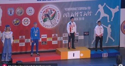 Samet Kartal Muaythai’de Avrupa üçüncüsü