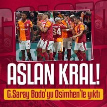 <p>UEFA Şampiyonlar Ligi'nin 3. haftasında temsilcimiz Galatasaray, RAMS Park'ta Norveç temsilcisi Bodo/Glimt'i konuk etti. Taraftarının büyük desteğiyle sahaya çıkan sarı-kırmızılılar, etkileyici bir performansla rakibini 3-1 mağlup ederek önemli bir galibiyete imza attı.</p>

<p>Mücadelenin henüz 3. dakikasında Victor Osimhen'in golüyle öne geçen Galatasaray, 33. dakikada yine Nijeryalı yıldızın ağları sarsmasıyla farkı ikiye çıkardı. İkinci yarıda da üstün oyununu sürdüren temsilcimiz, 60. dakikada Yunus Akgün'ün güzel golüyle skoru 3-0'a taşıdı.</p>

<p>Norveç ekibi Bodo/Glimt, 76. dakikada Andreas Helmersen ile farkı bire indirse de kalan dakikalarda başka gol olmayınca mücadele 3-1 sona erdi.</p>

<p>Bu sonuçla birlikte Galatasaray, Şampiyonlar Ligi lig aşamasında puanını 6'ya yükseltirken Bodo/Glimt 2 puanda kaldı.</p>

<p>Şampiyonlar Ligi'nin bir sonraki haftasında Galatasaray, Ajax deplasmanına konuk olacak. Norveç temsilcisi Bodo/Glimt ise sahasında Monaco'yu ağırlayacak.</p>

<div class="ContentRelation ftm" data-close-button="true" relation-id="7a8d299e-0018-4c3f-9a41-cd0998e13d83" slave-id="eada579c-8784-4247-955d-eb0ca28e638d" template="76" title="galatasaray-taraftarindan-victor-osimhene-ozel-ilgi" type="HABER">
<div class="news-similar blue">
<div class="pic-area"><a href="/galatasaray/2025/10/22/galatasaray-taraftarindan-victor-osimhene-ozel-ilgi"><img src="https://iaftm.tmgrup.com.tr/a3ee9a/176/105/0/279/571/620?u=https://iftm.tmgrup.com.tr/2025/10/22/galatasaray-taraftarindan-victor-osimhene-ozel-ilgi-1761150150499.jpeg" style="height:105px; width:176px"> </a></div>
<a class="news-title" href="/galatasaray/2025/10/22/galatasaray-taraftarindan-victor-osimhene-ozel-ilgi"><span class="title-wrapper"> <span> G.Saray taraftarından Osimhen'e özel ilgi! </span> <span class="read-more"> <span href="/galatasaray/2025/10/22/galatasaray-taraftarindan-victor-osimhene-ozel-ilgi"> Devamını Oku <i class="flatWeb flaticon-next"></i> </span> </span> </span> <span class="next-news"> <span href="/galatasaray/2025/10/22/galatasaray-taraftarindan-victor-osimhene-ozel-ilgi"> BUNU DA OKU <i class="flatWeb flaticon-comment"></i> </span> </span> </a></div>
</div>

<div class="ContentRelation ftm" data-close-button="true" relation-id="96f28fe7-d2b5-45e6-8d46-02ee0caa5c25" slave-id="a1adffb5-d7b5-4af2-94ea-0ea0b1500058" template="76" title="galatasaray-taraftarindan-dunyaya-ses-getiren-mesaj-filistindeki-soykirimi-durdurdun" type="HABER">
<div class="news-similar blue">
<div class="pic-area"><a href="/galatasaray/2025/10/22/galatasaray-taraftarindan-dunyaya-ses-getiren-mesaj-filistindeki-soykirimi-durdurdun"><img src="https://iaftm.tmgrup.com.tr/29d06b/176/105/89/0/1080/591?u=https://iftm.tmgrup.com.tr/2025/10/22/galatasaray-taraftarindan-dunyaya-ses-getiren-mesaj-filistindeki-soykirimi-durdurdun-1761151524863.jpg" style="height:105px; width:176px"> </a></div>
<a class="news-title" href="/galatasaray/2025/10/22/galatasaray-taraftarindan-dunyaya-ses-getiren-mesaj-filistindeki-soykirimi-durdurdun"><span class="title-wrapper"> <span> G.Saray taraftarından dünyaya mesaj: Soykırımı durdurdun! </span> <span class="read-more"> <span href="/galatasaray/2025/10/22/galatasaray-taraftarindan-dunyaya-ses-getiren-mesaj-filistindeki-soykirimi-durdurdun"> Devamını Oku <i class="flatWeb flaticon-next"></i> </span> </span> </span> <span class="next-news"> <span href="/galatasaray/2025/10/22/galatasaray-taraftarindan-dunyaya-ses-getiren-mesaj-filistindeki-soykirimi-durdurdun"> BUNU DA OKU <i class="flatWeb flaticon-comment"></i> </span> </span> </a></div>
</div>

<div class="ContentRelation ftm" data-close-button="true" relation-id="032eb1c8-59a0-42ff-a518-a5063d2cfeb1" slave-id="733160f2-eb6d-49da-937e-c6ea88164c2b" template="76" title="osimhen-rekora-doymuyor-hem-burak-yilmazi-gecti-hem-de" type="HABER">
<div class="news-similar blue">
<div class="pic-area"><a href="/galatasaray/2025/10/22/osimhen-rekora-doymuyor-hem-burak-yilmazi-gecti-hem-de"><img src="https://iaftm.tmgrup.com.tr/1bdf7a/176/105/0/54/800/531?u=https://iftm.tmgrup.com.tr/2025/10/22/osimhen-rekora-doymuyor-hem-burak-yilmazin-rekorunu-gecti-hem-de-1761152879444.jpeg" style="height:105px; width:176px"> </a></div>
<a class="news-title" href="/galatasaray/2025/10/22/osimhen-rekora-doymuyor-hem-burak-yilmazi-gecti-hem-de"><span class="title-wrapper"> <span> Osimhen rekora doymuyor! </span> <span class="read-more"> <span href="/galatasaray/2025/10/22/osimhen-rekora-doymuyor-hem-burak-yilmazi-gecti-hem-de"> Devamını Oku <i class="flatWeb flaticon-next"></i> </span> </span> </span> <span class="next-news"> <span href="/galatasaray/2025/10/22/osimhen-rekora-doymuyor-hem-burak-yilmazi-gecti-hem-de"> BUNU DA OKU <i class="flatWeb flaticon-comment"></i> </span> </span> </a></div>
</div>

<div class="ContentRelation ftm" data-close-button="true" relation-id="a2dd9435-ec15-4890-8e30-be4c7643a301" slave-id="1ac7cef7-66f4-4376-94d8-8b5263e420ec" template="76" title="gurultuye-dayanamadi-bodoglimt-teknik-direktoru-knutsen-maci-kulak-tikaciyla-takip-etti" type="HABER">
<div class="news-similar blue">
<div class="pic-area"><a href="/galatasaray/2025/10/22/gurultuye-dayanamadi-bodoglimt-teknik-direktoru-knutsen-maci-kulak-tikaciyla-takip-etti"><img src="https://iaftm.tmgrup.com.tr/f56a75/176/105/0/0/800/477?u=https://iftm.tmgrup.com.tr/2025/10/22/gurultuye-dayanamadi-bodoglimt-teknik-direktoru-knutsen-maci-kulak-tikaciyla-takip-etti-1761153029669.jpeg" style="height:105px; width:176px"> </a></div>
<a class="news-title" href="/galatasaray/2025/10/22/gurultuye-dayanamadi-bodoglimt-teknik-direktoru-knutsen-maci-kulak-tikaciyla-takip-etti"><span class="title-wrapper"> <span> Knutsen gürültüye dayanamadı! </span> <span class="read-more"> <span href="/galatasaray/2025/10/22/gurultuye-dayanamadi-bodoglimt-teknik-direktoru-knutsen-maci-kulak-tikaciyla-takip-etti"> Devamını Oku <i class="flatWeb flaticon-next"></i> </span> </span> </span> <span class="next-news"> <span href="/galatasaray/2025/10/22/gurultuye-dayanamadi-bodoglimt-teknik-direktoru-knutsen-maci-kulak-tikaciyla-takip-etti"> BUNU DA OKU <i class="flatWeb flaticon-comment"></i> </span> </span> </a></div>
</div>

<div class="ContentRelation ftm" data-close-button="true" relation-id="77c93eec-251c-4c93-8cc5-9e7f1c137ac6" slave-id="00c4a76f-d967-4ed7-afc7-a085cffecf64" template="76" title="galatasaray-taraftarindan-baris-alper-yilmaza-sok-tepki" type="HABER">
<div class="news-similar blue">
<div class="pic-area"><a href="/galatasaray/2025/10/22/galatasaray-taraftarindan-baris-alper-yilmaza-sok-tepki"><img src="https://iaftm.tmgrup.com.tr/7b2840/176/105/0/0/800/477?u=https://iftm.tmgrup.com.tr/2025/10/22/galatasaray-taraftarindan-baris-alper-yilmaza-sok-tepki-1761157266462.jpeg" style="height:105px; width:176px"> </a></div>
<a class="news-title" href="/galatasaray/2025/10/22/galatasaray-taraftarindan-baris-alper-yilmaza-sok-tepki"><span class="title-wrapper"> <span> G.Saray taraftarından Barış Alper'e şok tepki! </span> <span class="read-more"> <span href="/galatasaray/2025/10/22/galatasaray-taraftarindan-baris-alper-yilmaza-sok-tepki"> Devamını Oku <i class="flatWeb flaticon-next"></i> </span> </span> </span> <span class="next-news"> <span href="/galatasaray/2025/10/22/galatasaray-taraftarindan-baris-alper-yilmaza-sok-tepki"> BUNU DA OKU <i class="flatWeb flaticon-comment"></i> </span> </span> </a></div>
</div>

<p> </p>