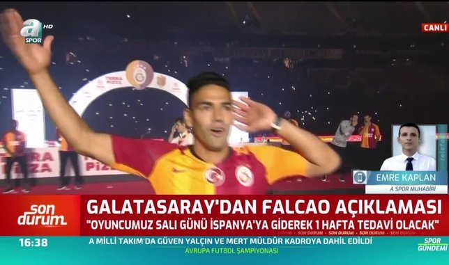 Galatasaray'dan Falcao açıklaması