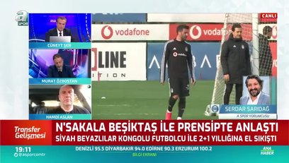 >Beşiktaş N'Sakala ile anlaşmaya vardı