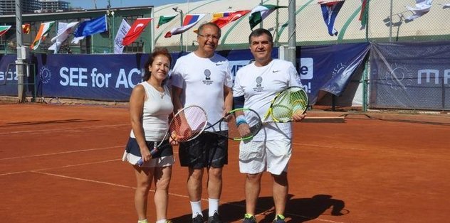 Kortta Diplomasi 2019 Tenis Turnuvası sona erdi