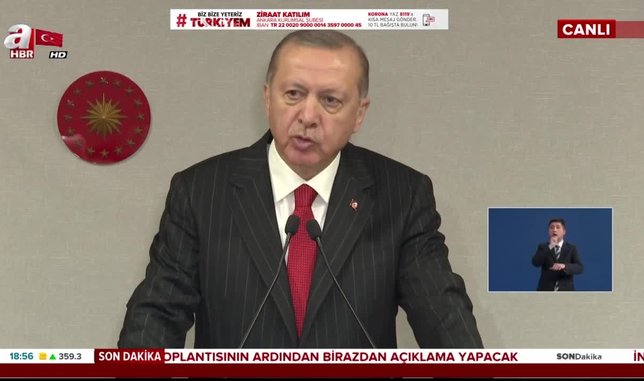 Başkan Recep Tayyip Erdoğan: İki yeni salgın hastanesi yapılacak
