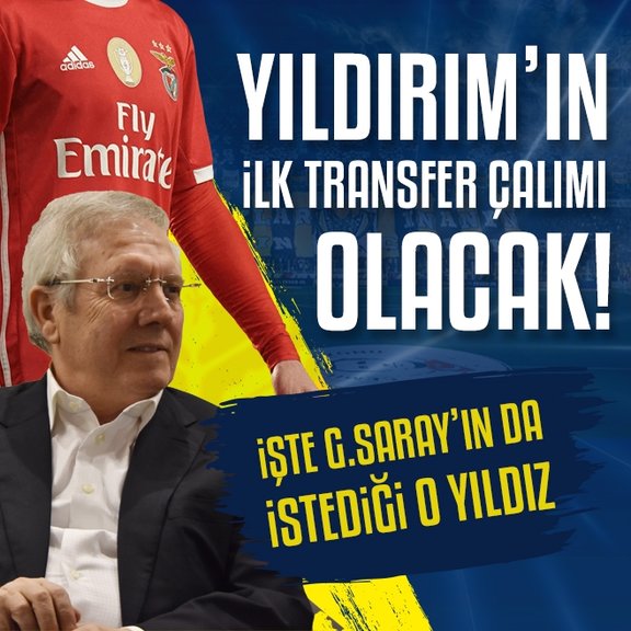 Fenerbahçe’de Aziz Yıldırım’ın Galatasaray’a ilk transfer çalımı olacak! İşte o yıldız