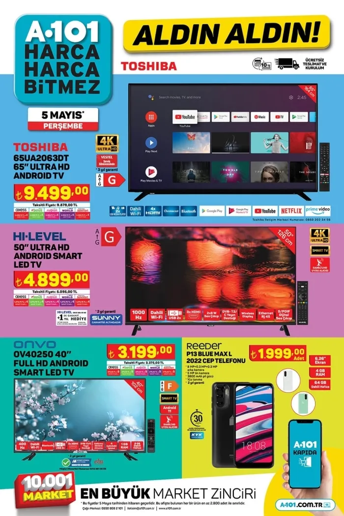 A101 5 Mayıs 2022 bu hafta neler var? - 1