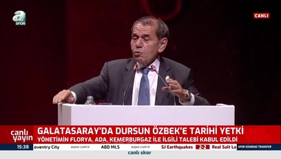 >Özbek'e tarihi yetki!
