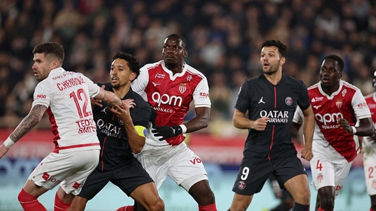 PSG'ye Monaco çelmesi