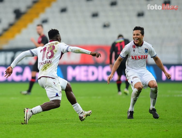 Son dakika transfer haberi: Trabzonspor'un yıldızı Ekuban'a 2 talip!