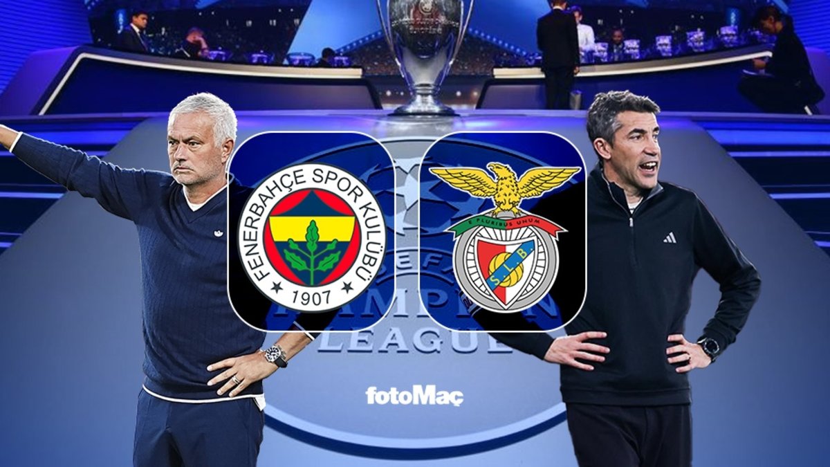 Fenerbahçe-Benfica maçı ne zaman, saat kaçta ve hangi kanalda? | UEFA Şampiyonlar Ligi Fenerbahçe-Benfica maçı ne zaman, saat kaçta ve hangi kanalda? | UEFA Şampiyonlar Ligi