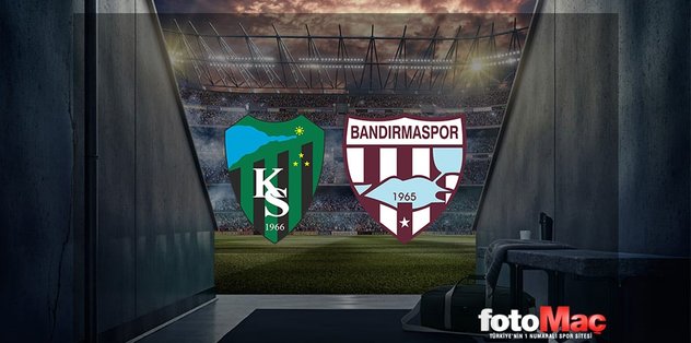 Kocaelispor - Bandırmaspor maçı ne zaman, saat kaçta ve hangi kanalda canlı yayınlanacak? | TFF 1...