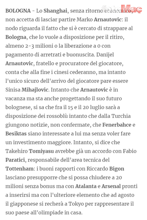Beşiktaş ve Fenerbahçe'ye Marko Arnautovic transferinden haber var! İtalyanlar yazdı