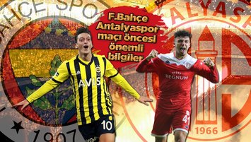 Fenerbahçe -  Antalyaspor maçı saat kaçta ve hangi kanalda?