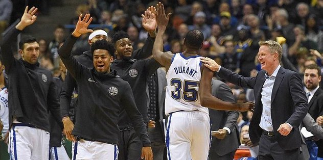 Warriors'ın bileği bükülmüyor
