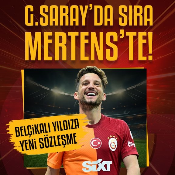 TRANSFER HABERLERİ | Galatasaray’da Dries Mertens’e yeni sözleşme!