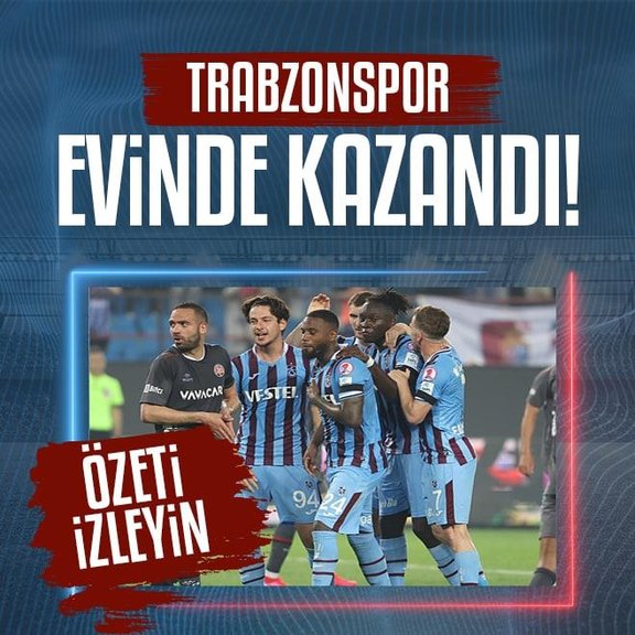 Trabzonspor Fatih Karagümrük: 3-2 | MAÇ SONUCU - ÖZET Ziraat Türkiye Kupası