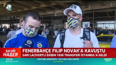 >Fenerbahçe Filip Novak'a kavuştu!