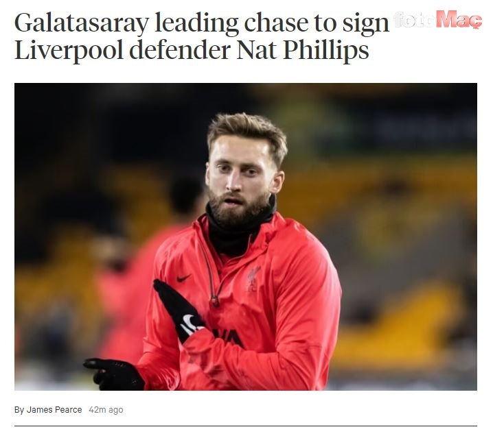 TRANSFER HABERLERİ - Galatasaray'dan sürpriz hamle! Liverpool'lu Nat Phillips'i istiyor