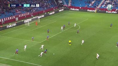 Trabzonspor Molde maçı haberleri: Gervinho'dan taraftarı coşturan hareketler | İZLE