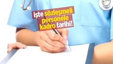 SON DAKİKA: Sözleşmeli memura kadro! Sözleşmeli personele kadro geliyor... 3600 ek göstergeyle birlikte...