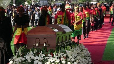 Depremde hayatını kaybeden Christian Atsu için ülkesi Gana’da cenaze töreni düzenlendi