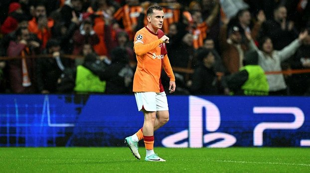 Galatasaray'da Kerem Aktürkoğlu attığı golü Filistinli çocuklara armağan etti