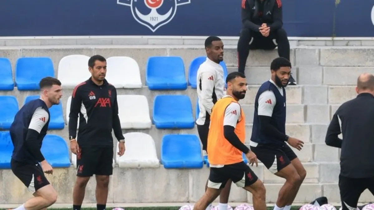 Liverpool Kasımpaşa tesislerinde antrenman yaptı!