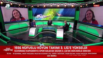 1556 nüfuslu köyün takımı 3. Lig'e yükseldi