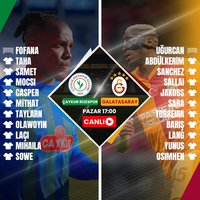 Ç. Rizespor-G.Saray | CANLI