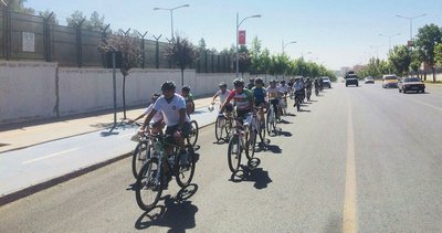 Diyarbakır’da bisiklet turu düzenlendi