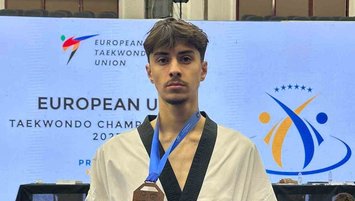 Emir Perçin bronz madalya kazandı!