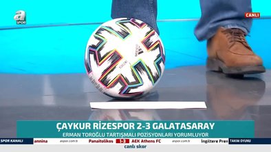 İZLE | Rizespor - Galatasaray maçı sonrası Erman Toroğlu yorumladı! Muslera'nın itirazı doğru mu?