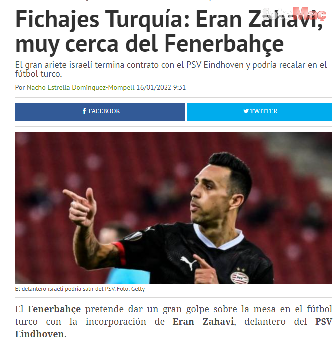 FENERBAHÇE TRANSFER HABERLERİ: Fenerbahçe'de eski aşk yeniden alevlendi! Eran Zahavi çok yakın