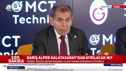 >Dursun Özbek'ten Barış Alper Yılmaz için açıklama!
