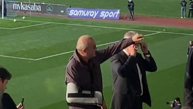 Abdurrahim Albayrak İkas Eyüspor-Galatasaray maçını tribünden takip etti!