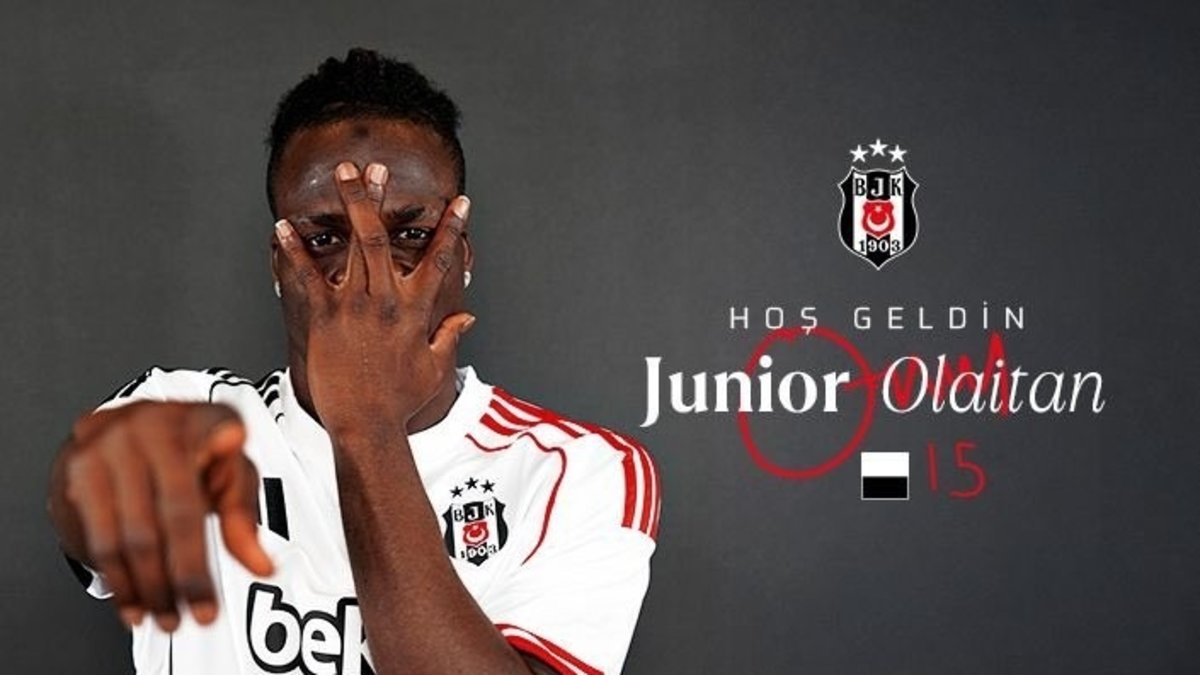 Beşiktaş Junior Olaitan transferini resmen açıkladı! İşte sözleşme detayları