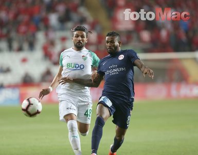 Antalyaspor - Bursaspor maçından kareler...