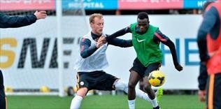 Semih takımla çalıştı