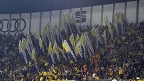 Taraftarlar destek verdi