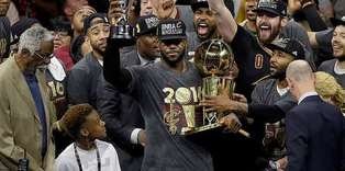 LeBron named MVP of 2016 finals