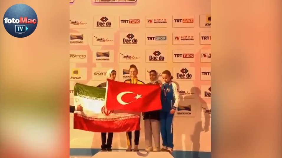 Milli Sporcudan Iranli Rakibine Bayrak Dersi Videosunu Izle Fotomac Tv