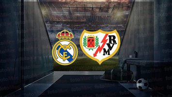 Real Madrid - Rayo Vallecano maçı canlı izle