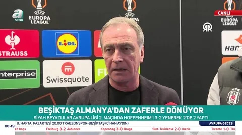 Önder Özen'den Hoffenheim maçı sonrası flaş açıklama! "Başarımızdaki en önemli etken..."