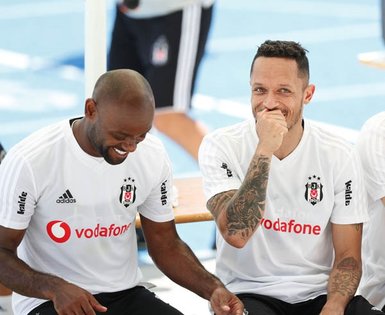 Beşiktaş antrenmanında yine o: Futbolcular gülüşmeye başladı...